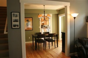 Hardwood Floors... Nice Paint... Nice Trim...